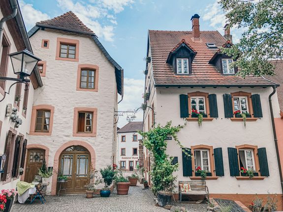 Häuseransicht in der Altstadt Ottweiler
